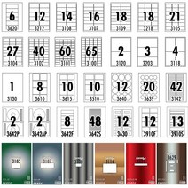 폼텍 라벨지(100매)/주소 우편 바코드 물류관리 파일 인덱스 분류 미디어 CD DVD 스티커 레이저잉크젯겸용, 주소용 LS-3620