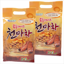 [1+1묶음] 동일 콘후레이크 천마차 50스틱, 1개