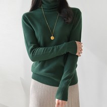 데일리앤 소프트 터틀넥 니트