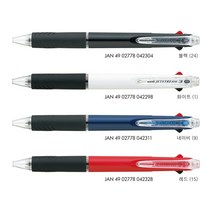 미쓰비시 제트스트림 3색펜 (0.5mm) SXE3-400-05, 1개, 적색