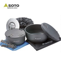 네비게이터 쿡 시스템 SOD-501 코켈 쿠커 세트 신 후지 버너 (SOTO)