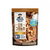 퀘이커 오트그래놀라 골든넛츠 350g