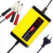 12V 8A 24V 4A 지능형 스마트 오토바이 자동차 배터리 펄스 충전기 수리 유형 납 산성 저장 충전기-배터리 자동 ATV, EU Plug, EU Plug