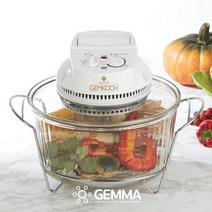 GEMMOVE 젬쿡 훈제기14L 305mm 220V 60Hz 1400W 열풍순환 컨벡션 오븐