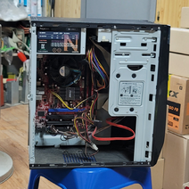 중고컴퓨터 반본체 부품용 파워 시디롬 램2GB 내용참조, 블랙