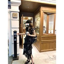 여성 봄 여름 가을 원피스 꽃무늬 레이스 끈 아이유 히피디피 한지민 돌잔치 베이비돌 플라워 30대 하객룩 맥시랩 냉장고 피로연 빅사이즈 바스락