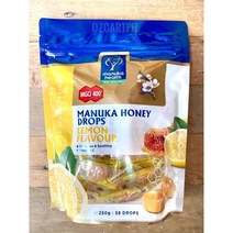 [뉴질랜드직구] Manuka Health 허니 레몬 글루텐 없음 로렌지 8.82온스 1pack, 수량, 상세참조