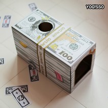 스크래칭 반려묘 스트레스 장난감 해소 돈다발 놀이터 스크래쳐 고양이 도구 발톱 관리, 요기쏘 고양이 돈다발 스크래쳐