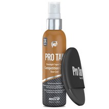 프로탄 슈퍼다크 컴페티션컬러 베이스 100ml 보디빌더탄, 프로탄 슈퍼다크 100ml 1통 + 스펀지 1개