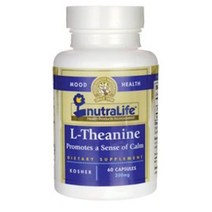 뉴트라라이프 L테아닌 200mg 60캡슐, 1개, 기본