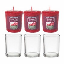 1300K 인테리어 보티브 캔들 향초3 홀더3, 향:06 미드나잇자스민