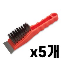 화영 스텐 헤라브러쉬 x(5개)스크래퍼 녹제거 껌제거 _9922Ea, 쿠팡49샵 본상품선택