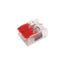 알루미늄 프로파일 와이어 커넥터 222412 413 415 미니 고속 케이블 소형 배선 도체 푸시 인 터미널 블록, 아이보리, 10PCS