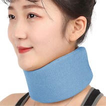 바른 자세 교정 일자 목 경추 고정 교정기 보호대 밴드 기구 깁스, L(남성)