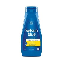 Selsun Blue Itchy Dry Scalp 비듬 방지 샴푸 엑스트라 하이드레이팅 포뮬러 피리티온 아연 1% 21온스