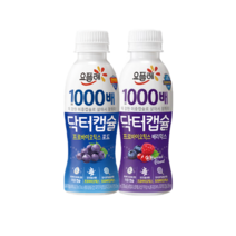 요플레 닥터캡슐130mlx20개 (포도12+베리믹스8)/1000배/유산균/냉장무배, 20개, 130ml