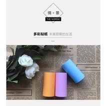 사진인화기 핸드폰 포토프린터 paperang p2 pocket mini 58mm 휴대용 블루투스 무선 연결 hd 열 라벨 기계 304dpi, 컬러 스티키 a 3r