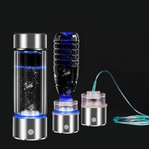 수소수 생성기 정수 알칼리 이온수 전해수기 수소 병 420ml 일본 티타늄 품질 수소가 풍부한 물 컵 이온화 장치 메이커발전기 슈퍼 산화 방지제 orp, 초콜릿