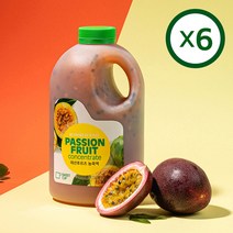 스위트컵 패션후르츠 농축액 1.8kg (6개박스), 단품