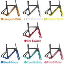 로드 자전거 탄소 브레이크 바퀴 bxt 2022 새로운 전체 트랙 프레임 with fork seatpost t800 fixed gear carbon track bike set, 54cm, 컬러-비-매트