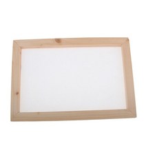 고대 종이 만들기 방법 나무 공예 제지 금형 프레임 화면 DIY 용품, 02 20x30cm