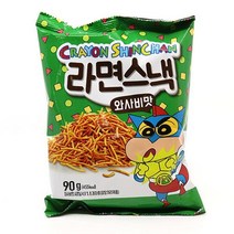 크레용신짱 라면스낵 와사비맛90g, 90g, 3개