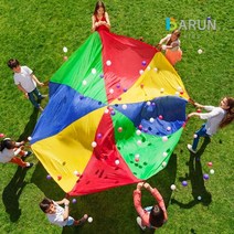 바른키즈 낙하산 놀이 3m 유아체육교구, 단품