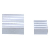 알루미늄 방열판 램 SSD 가스렌지 개몫 라즈베리 파이 히트 싱크 팬 순수 부품 알루미늄 방열판 냉각 수리, 한개옵션0