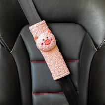 머리 받침 쿠션 허리 어깨 패드 자동차 인테리어 제품, 돼지 어깨 패드