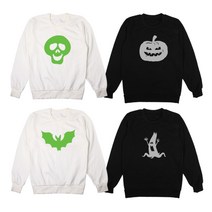 [BF-124] 빈스패밀리 할로윈 아동 어른 긴팔 반팔 반사 야광 티셔츠