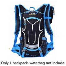 오토바이 배낭 사이클링 가방 방수 어깨 등반 사이클링 배낭 가방 motocross Racing package with gift raincover, 1-블루 노 워터백