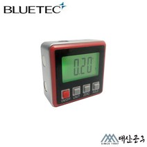 블루텍 디지털경사계 경사측정기 블루텍각도기 BD-204ZA, 1개