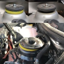 쇽업 에어 쇼바 서스펜션 충격 흡수 고무 링 VW 골프 MK4 제타 보라 스코다 옥타비아 부싱 후드 씰 프론, 한개옵션0