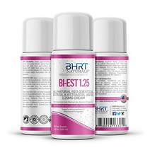 여성 갱년기 완화를 위한 이중 에스트로겐 크림 - 모든 천연 생물학적 동일 에스트로겐 bi-est 1.25 - estriol amp 에스트라디올 크림 - 약사 공식화 전문가 등급