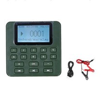 피리 500M 원격 제어 조류 발신자 100W 200dB 스피커 사냥 오리 까마귀 미끼 소리 확산 3km 트랩 플레이어 장치, BK1528 Green