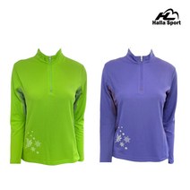 HALLA SPORT 여성 로벨리아 티셔츠