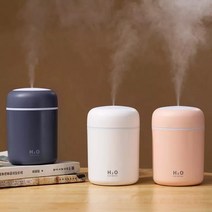 캠핑용가습기 미니가습기 휴대용 미니 usb air 가습기 h2o 아로마 테라피 디퓨저, 파란색 20 필터