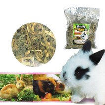 토끼 건초 단미사료 먹이 500g