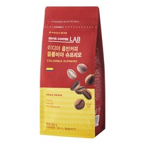 이디야 콜롬비아 슈프리모 홀빈커피, 홀빈, 200g, 5개