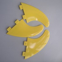 블루 서핑 핀 플라스틱 서핑 보드 핀, 노란색, 02 YELLOW
