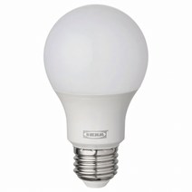 이케아RYET 뤼에트 LED 전구 E26 470 루멘 구형 오팔