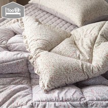 [투유by조희선]에이데 소프트터치 차렵이불 베개세트(Q) 특대형