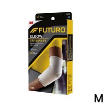 3M 쓰리엠 후투로 FUTURO 컴포트 팔꿈치보호대 M 1개입 엘보밴드