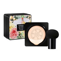 촉촉한 커버 커버력좋은 파운데이션 광채 스틱 물광 하이라이터 건성 복합성 매트 쿠션 컨실러 프라이머 블러셔 tuz 버섯 헤드 bb 크림 보습 피부 친화적인 브라이트닝 뷰티 크림, 01