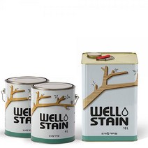 웰 오일스테인 DIY 페인트 4리터, 마호가니