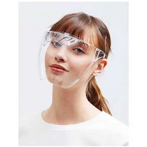 벌초 예초 농약 용접 페인트 보호대 마스크 투명 고글, 양면 김서림 방지 (빨간색) HD