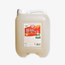 롯데 환만식초 15L 말통