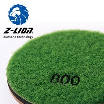 마루광택기 Z-LION 3 인치 콘크리트 바닥 연마 패드 1 조각 수지 본드 75mm 돌 도구, 01 1500