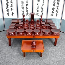 남원은행공방 국내산 남원 제기세트 오리목 물푸레목 제사제기 간편제기 21p 37p, 물푸레무전37p