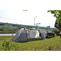 도킹텐트58 인용 야외 휴대용 가족 캠핑 자동차 천막 텐트 옥스포드 SUV 접이식 후면 445280180cm, 한개옵션0